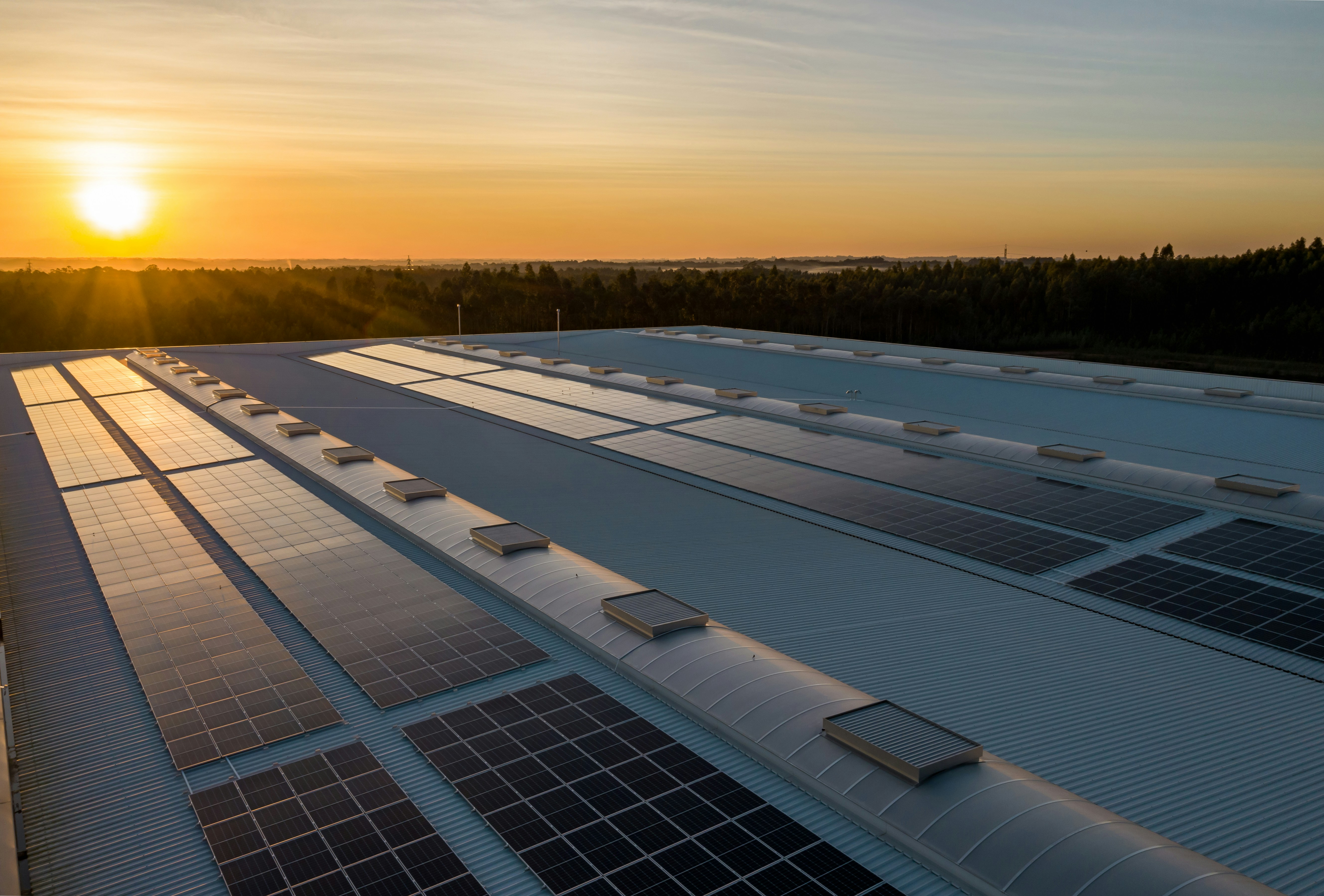 Gewerbe- und Großprojekt mit Photovoltaik in Nordbayern